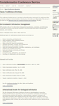Mobile Screenshot of conference.ecoinformatics.org