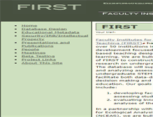 Tablet Screenshot of first.ecoinformatics.org