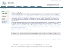 Tablet Screenshot of bestat.ecoinformatics.org